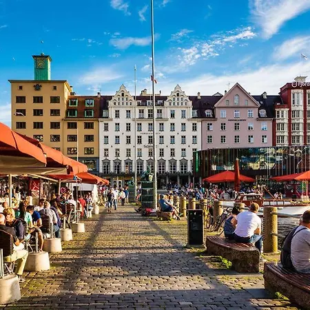 Апартаменты Bryggen Берген